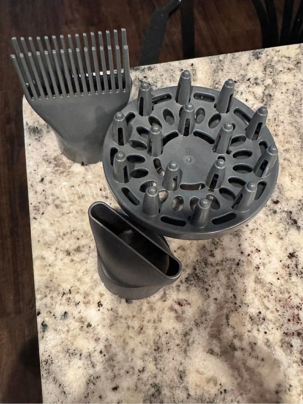 Amazon Hair styler blow Dryer Attachments Set - Gray